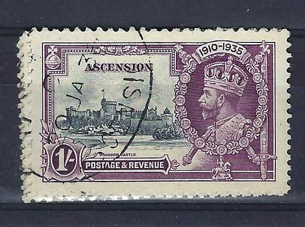 Image of Ascension SG 31/4 FU British Commonwealth Stamp